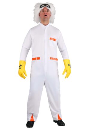 Plus Size Doc Brown BTTF 1 Costume 2X
