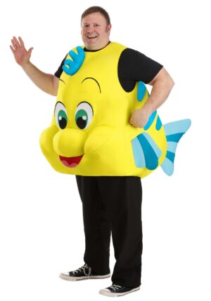 Plus Size Disney Little Mermaid Flounder Costume | Disney Costumes