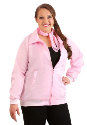 Plus Size Grease Pink Ladies Costume Jacket