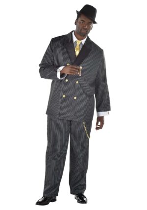 Plus Size Head Honcho Costume for Men | Gangster Costumes