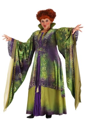 Hocus Pocus Winifred Sanderson Plus Size Costume Dress for Women