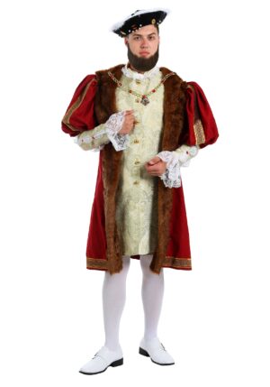 Plus Size King Henry Costume for Men | Historical Costumes