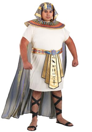 Men's Plus Size King Tut Costume | Plus Size Egyptian Costumes
