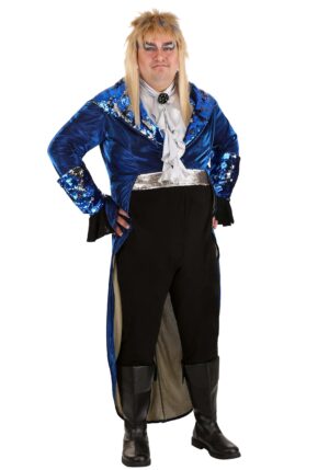 Plus Size Labyrinth Deluxe Jareth Costume for Men | Movie Costumes