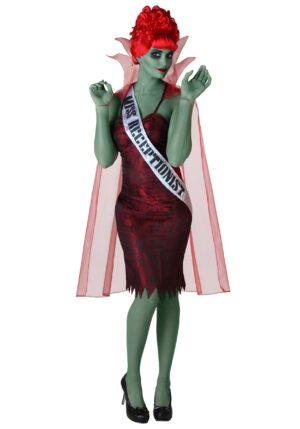 Women's Plus Size Miss Dead Receptionist Costume