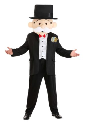 Adult Plus Size Mr. Monopoly Costume | Board Game Costumes