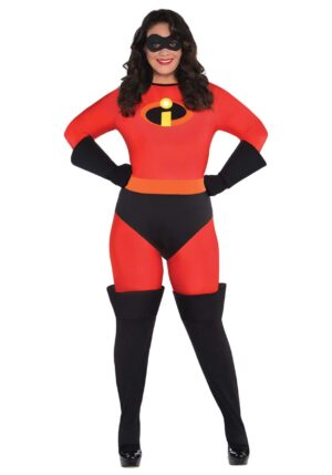Women's Plus Size Mrs. Incredible Costume | Disney Costumes