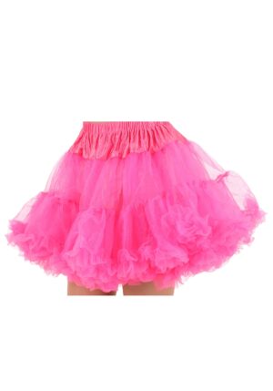 Adult Plus Size Hot Pink Costume Petticoat | Petticoats