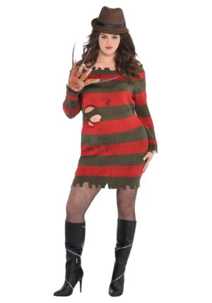 Plus Size Nightmare Ms. Krueger Women's Costume | Horror Movie Costumes