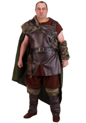 Men's Plus Size Nordic Viking Costume