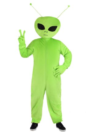 Men's Plus Size Oversized Alien Costume