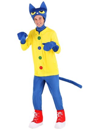 Adult Pete the Cat Plus Size Costume