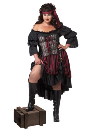 Plus Size Pirate Wench Costume | Women's Pirate Halloween Costume