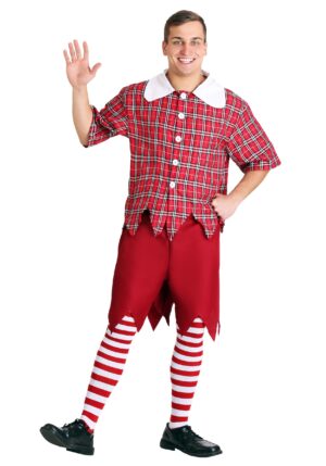 Plus Size Red Munchkin Men's Costume | Wonderful Wizard of Oz Costumes