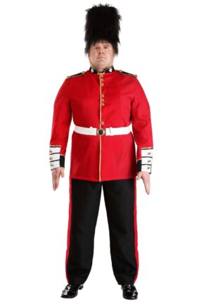 Men's Plus Size Royal Guard Costume | Uniform Costumes