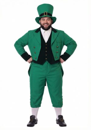 Plus Size Leprechaun Costume for Men | St. Patrick's Day Costumes