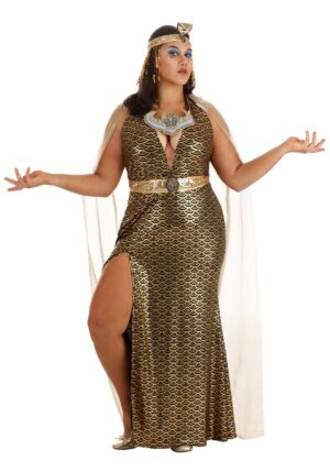 Women's Plus Size Commanding Cleopatra Costume Dress | Cleopatra Costumes