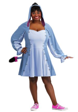 Women's Plus Size Disney Eeyore Costume Dress | Disney Costumes