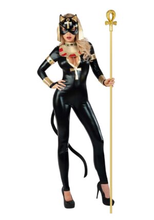 Plus Size Women's Egyptian Catsuit Costume | Plus Size Egyptian Costumes