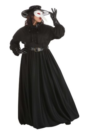Women's Plus Size Plague Doctor Costume | Scary Plus Size Costumes