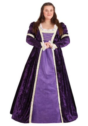 Women's Plus Size Regal Maiden Costume
