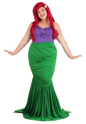 Plus Size Under the Sea Women's Mermaid Costume