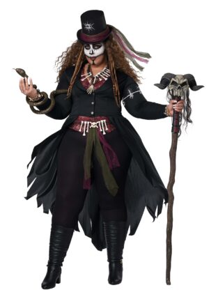 Plus Size Voodoo Magic Women's Costume | Plus Size Costumes