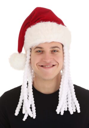 Dread Santa Plush Adult Hat | Christmas Hats