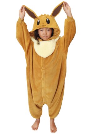 PokÃ©mon Eevee Kid's Kigurumi Costume | PokÃ©mon Costumes