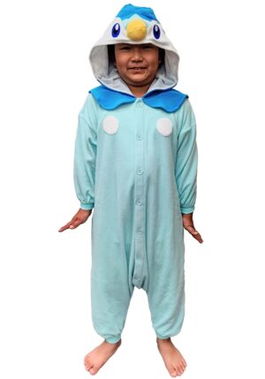 Pokemon Kid's Piplup Kigurumi Costume | Pokemon Costumes