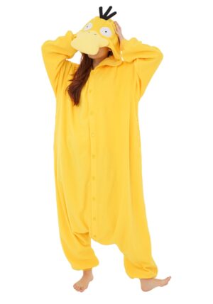 Plus Size PokÃ©mon Psyduck Adult Kigurumi | PokÃ©mon Costumes
