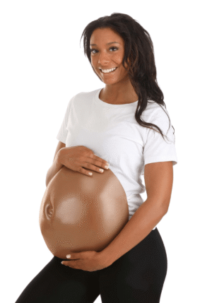 Light Weight Dark Pregnant Belly | Costume Accessories