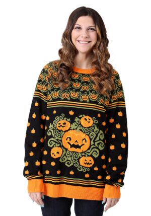 Pumpkin Patch Halloween Sweater for Adults | Exclusive