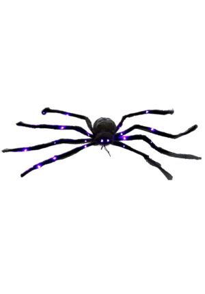 45-Inch Purple Spider Light Up Decoration | Spider Decorations