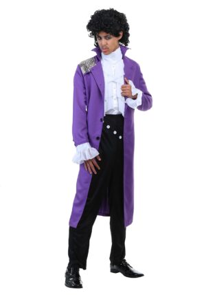 Adult Purple Rock Legend Costume | Celebrity Halloween Costumes