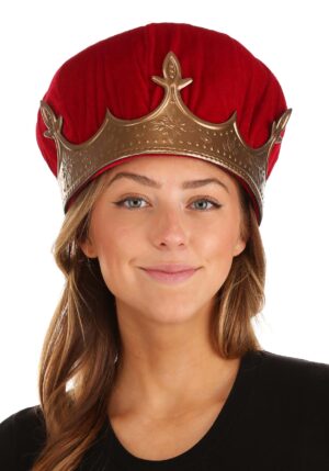 Plush Costume Crown for Women