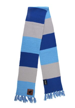 Harry Potter Patch Striped Ravenclaw Scarf | Harry Potter Accessories