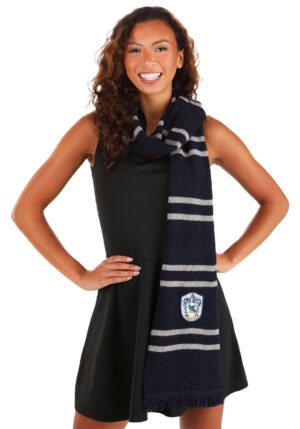 Wool Ravenclaw Scarf | Harry Potter Costume Accessories