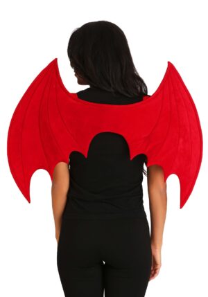 Adult Red Costume Satan Wings | Devil Accessories