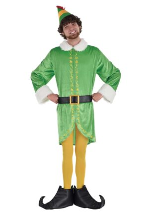 Adult Seasonal Buddy the Elf Costume | Christmas Costumes
