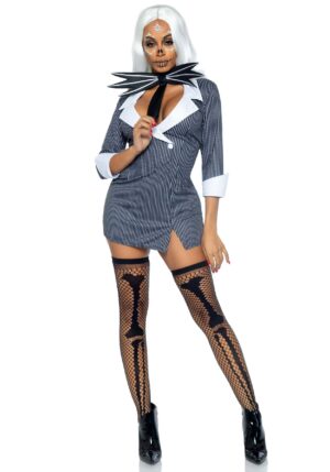 Women's Sexy Bone Babe Costume