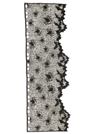 40"W x 20"H Sheer Lamp Shade Spider Web Cover Decoration | Indoor Decorations