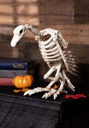 14-Inch Vulture Skeleton Decoration | Animal Skeleton Decorations
