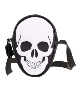 White Skull Halloween Purse | Costume Accessories