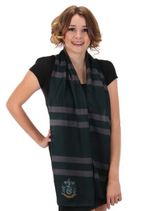 Slytherin Harry Potter Lightweight Scarf | Harry Potter Gifts