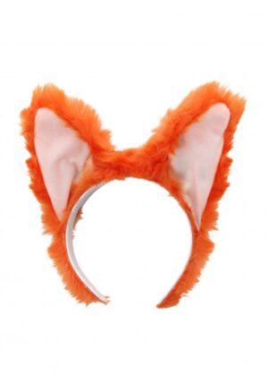 Moving Sound Activated Fox Ears Costume Headband | Fox Accessories