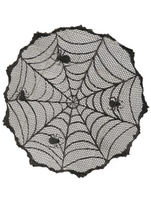 Spider Web Round Halloween Table Cover | Table Decorations