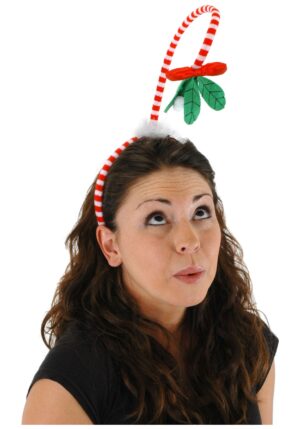 Springy Mistletoe Headband Costume Accessory | Christmas Headbands