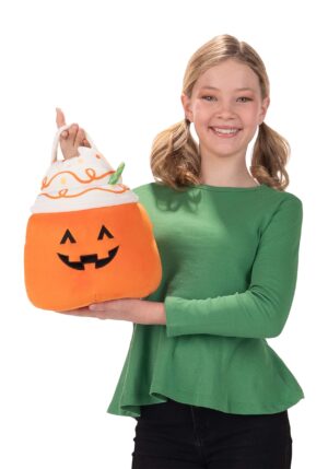 Squishmallow Lester the Pumpkin Shake Treat Bucket | Squishmellow Accessories