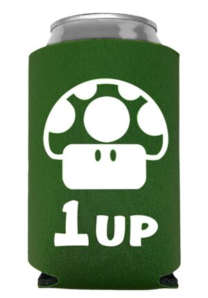 1 Up Green Super Mario Bros. Can Cooler | Super Mario Bros. Accessories